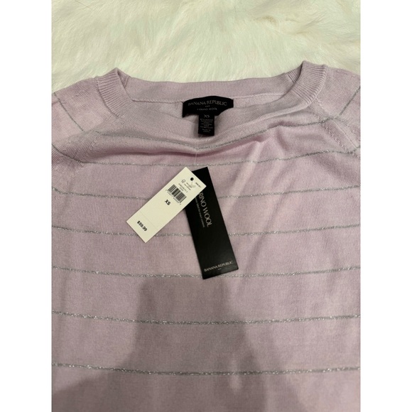 NWT Banana Republic Merino Wool Sweater 💗 - Picture 3 of 4
